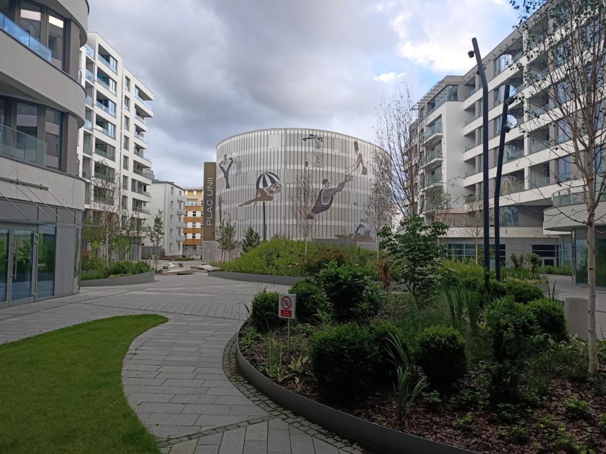 Apartament Maris Gdynia - Srodmiescie - Klimatyzacja - Prywatny Parking ภายนอก รูปภาพ