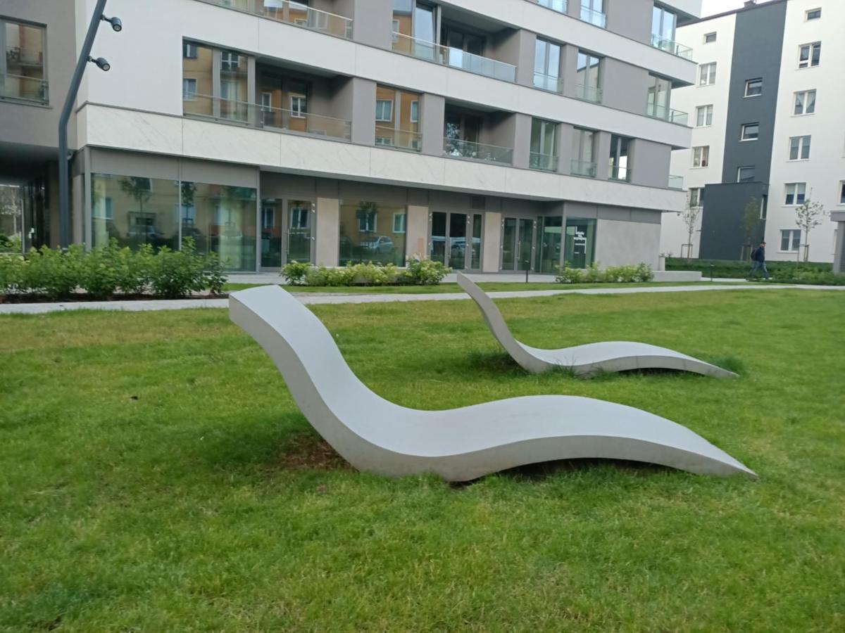 Apartament Maris Gdynia - Srodmiescie - Klimatyzacja - Prywatny Parking ภายนอก รูปภาพ